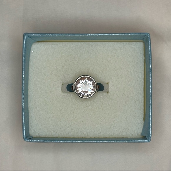 Swarovski Touchstone Crystal Silver Bliss Ring - Picture 3 of 6